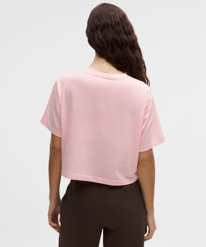 Lululemon Women's All Yours Organic Cotton Cropped T-Shirt