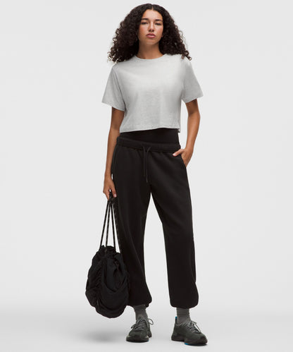 Lululemon Women's All Yours Organic Cotton Cropped T-Shirt