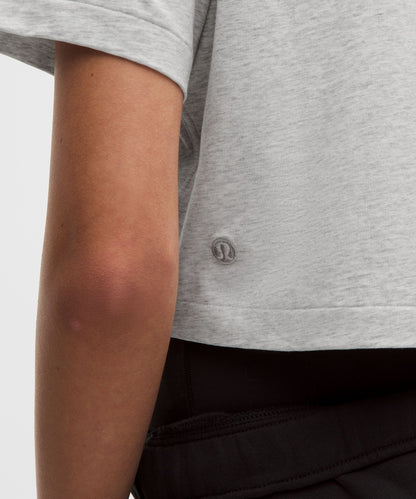 Lululemon Women's All Yours Organic Cotton Cropped T-Shirt