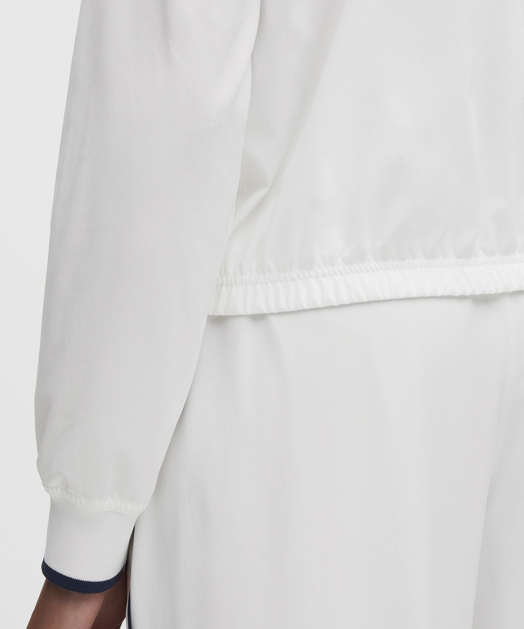 Lululemon Court Rival Tennis Track Jacket White/Club Blue