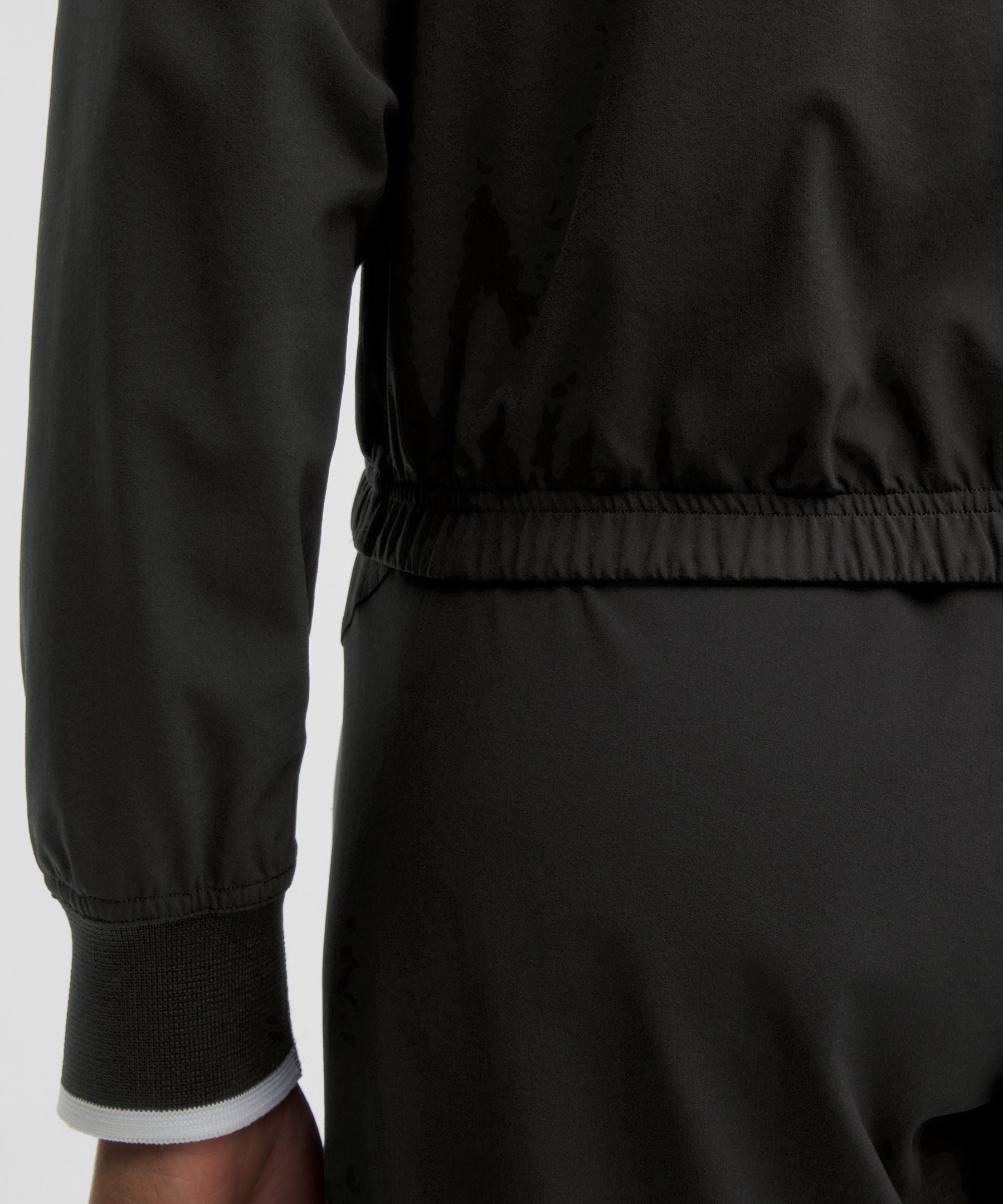 Lululemon Court Rival Tennis Track Jacket Black/White
