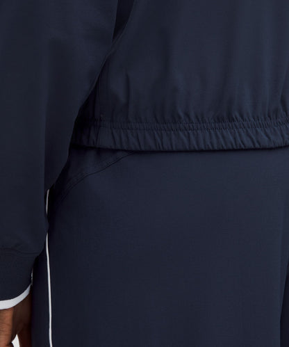 Lululemon Court Rival Tennis Track Jacket Club Blue/White
