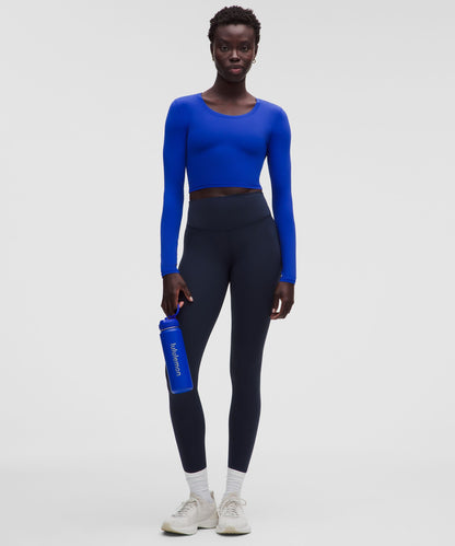 Lululemon Women's Unrestricted Power Cropped Long-Sleeve Shirt