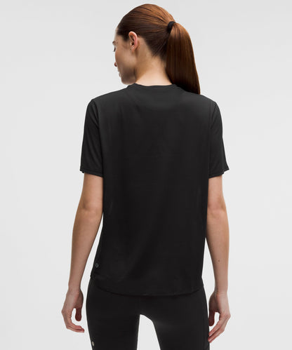 Lululemon Women's Fast and Free Short-Sleeve Shirt *Perforated Stripe
