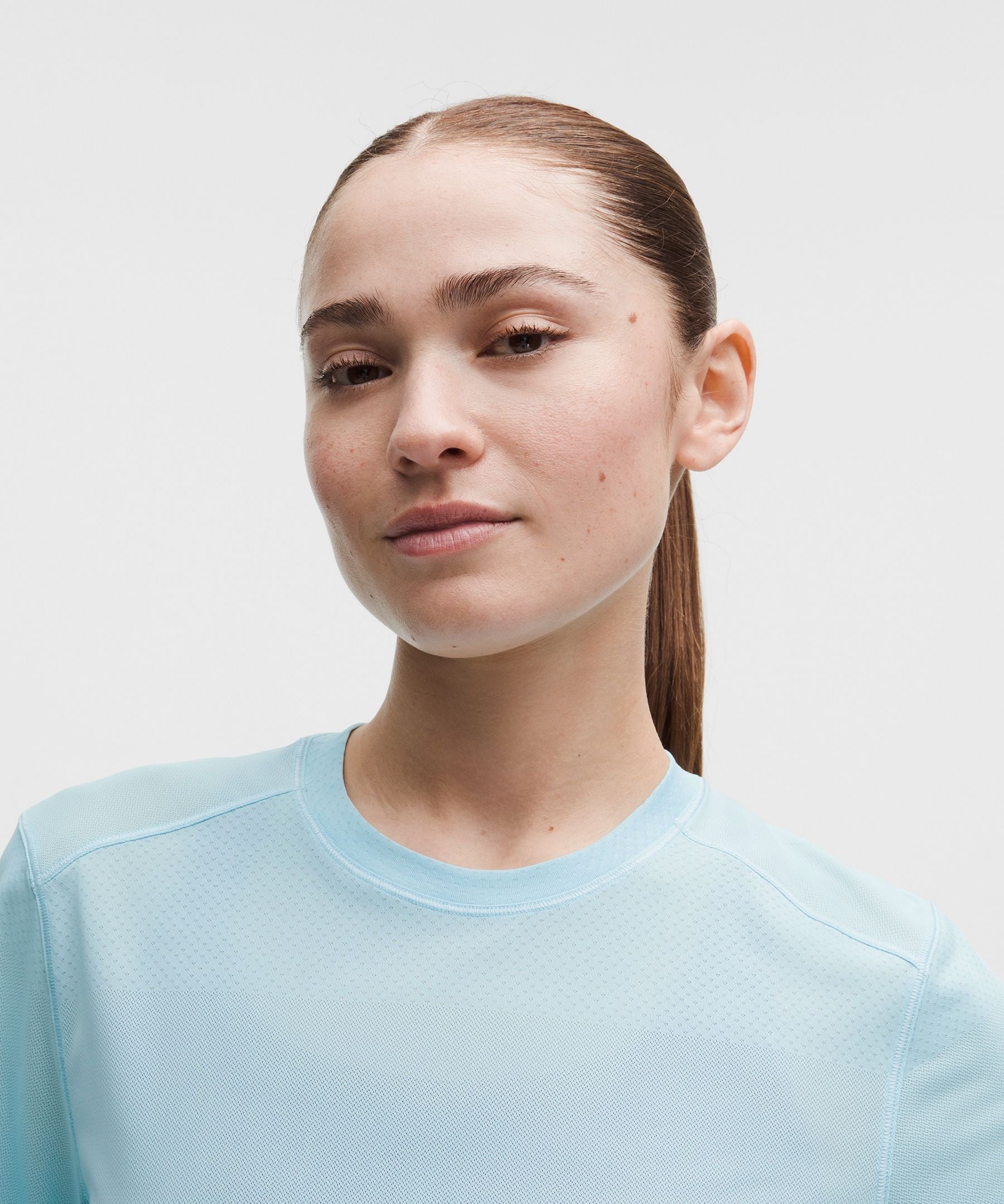 Lululemon Women's Fast and Free Short-Sleeve Shirt *Perforated Stripe