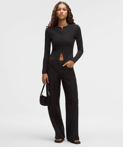 Lululemon Hold Tight Micro-Rib Cardigan