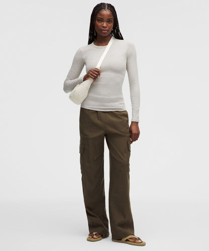 Lululemon Women's Hold Tight Long Sleeve Shirt, detail 5
