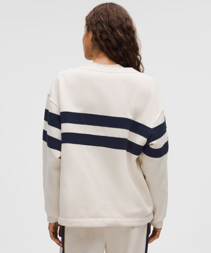 Lululemon Women's Steady State Oversized Pullover *Stripe