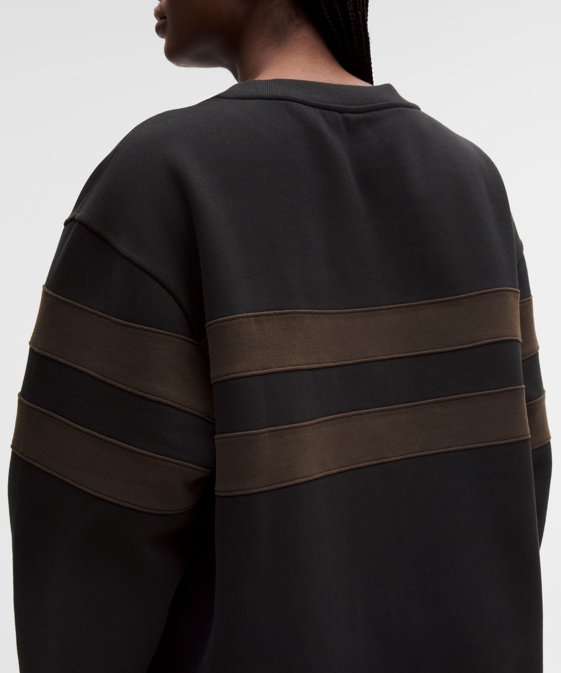Lululemon Women's Steady State Oversized Pullover *Stripe