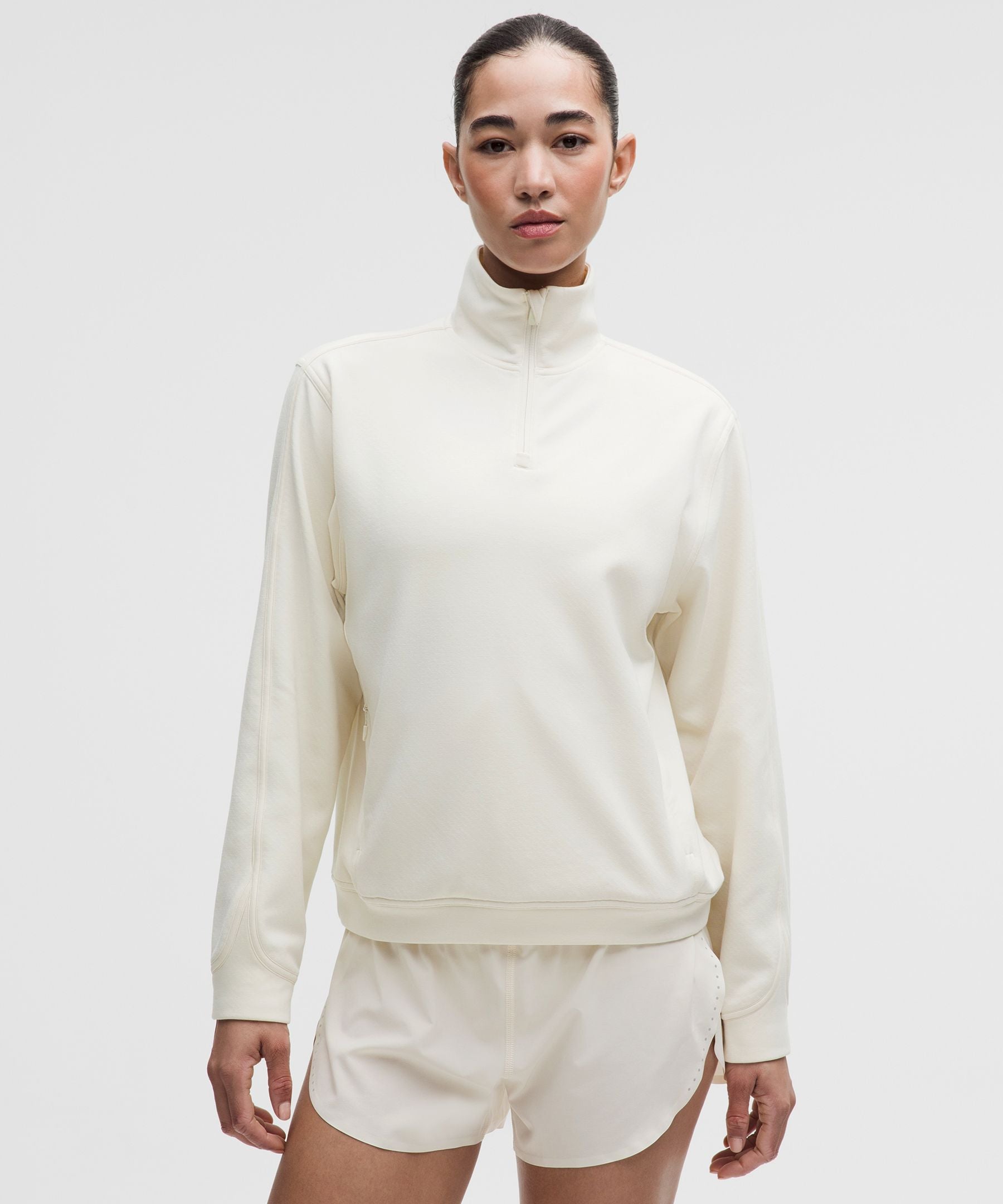 Lululemon Textured Fleece Half Zip