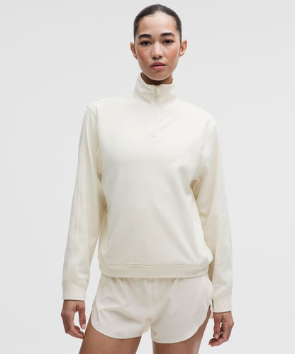 Lululemon Textured Fleece Half Zip