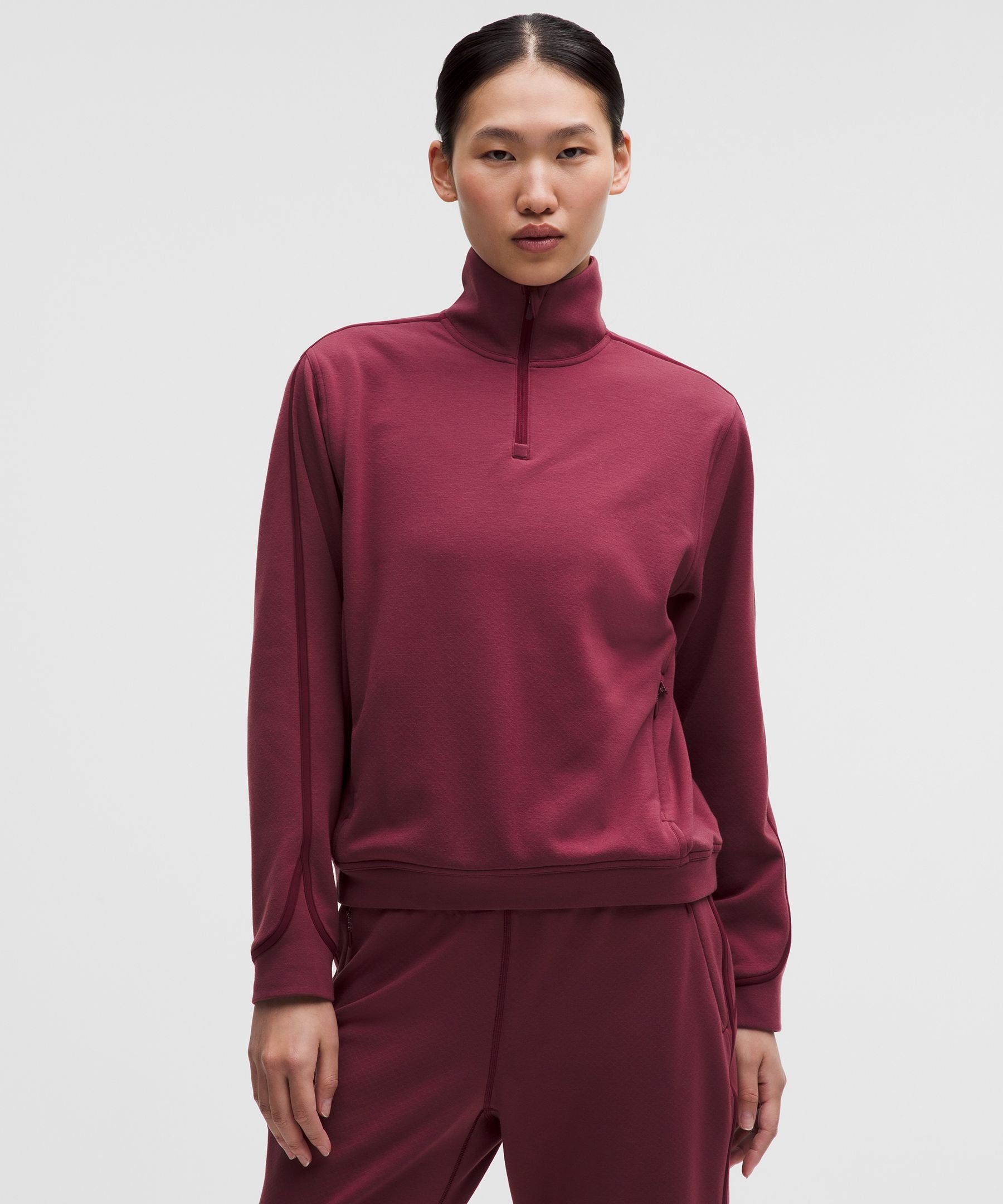 Lululemon Textured Fleece Half Zip