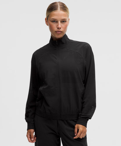 Lululemon Adapted State Track Jacket *Perforated Stripe
