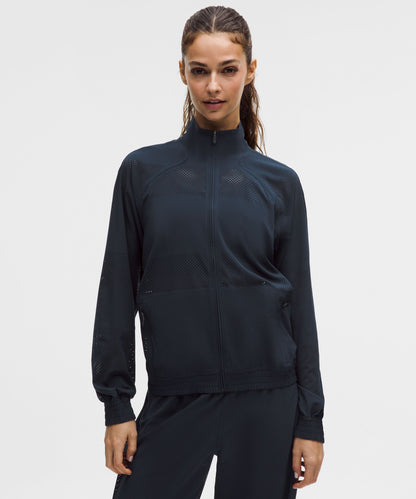 Lululemon Adapted State Track Jacket *Perforated Stripe