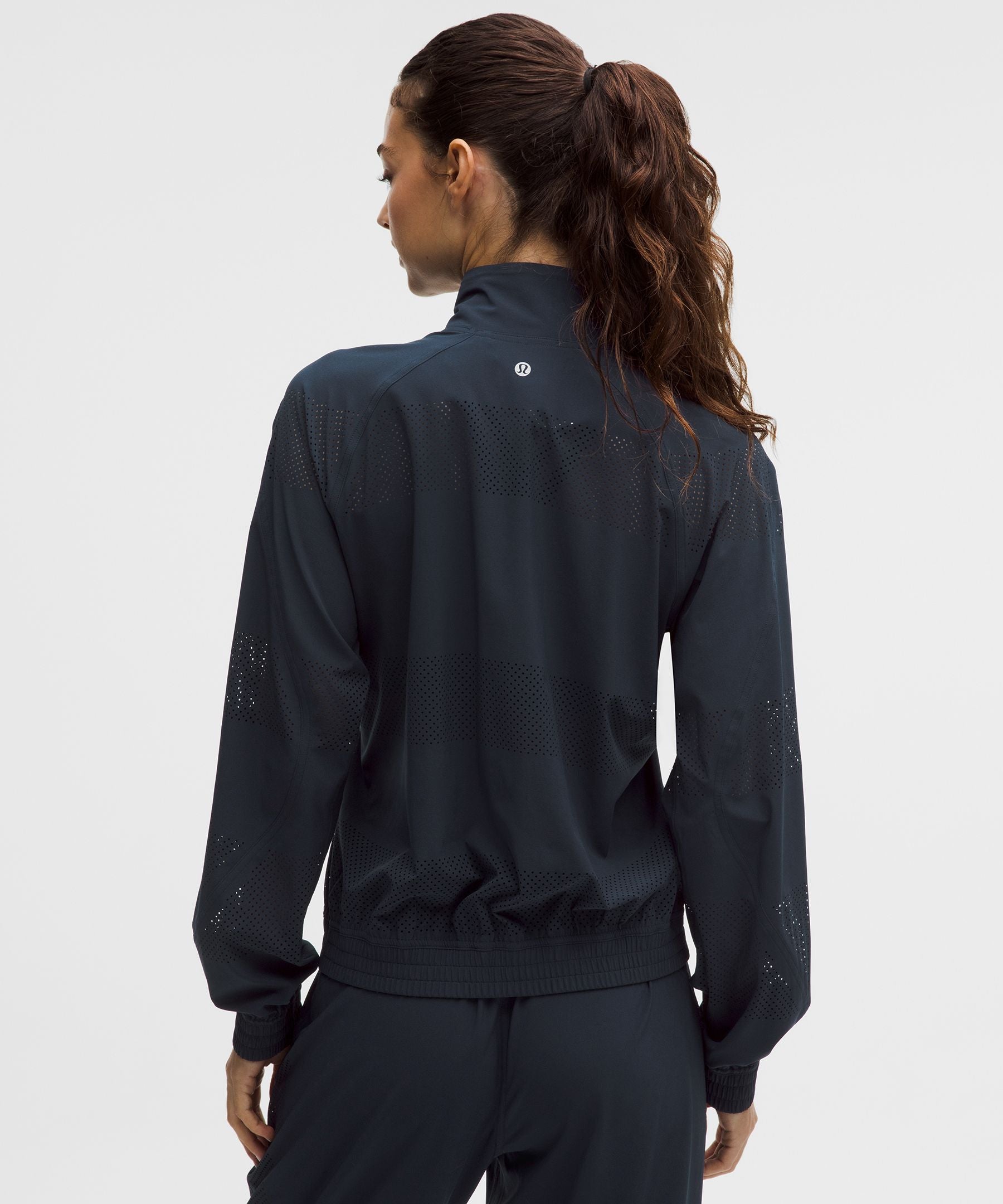 Lululemon Adapted State Track Jacket *Perforated Stripe