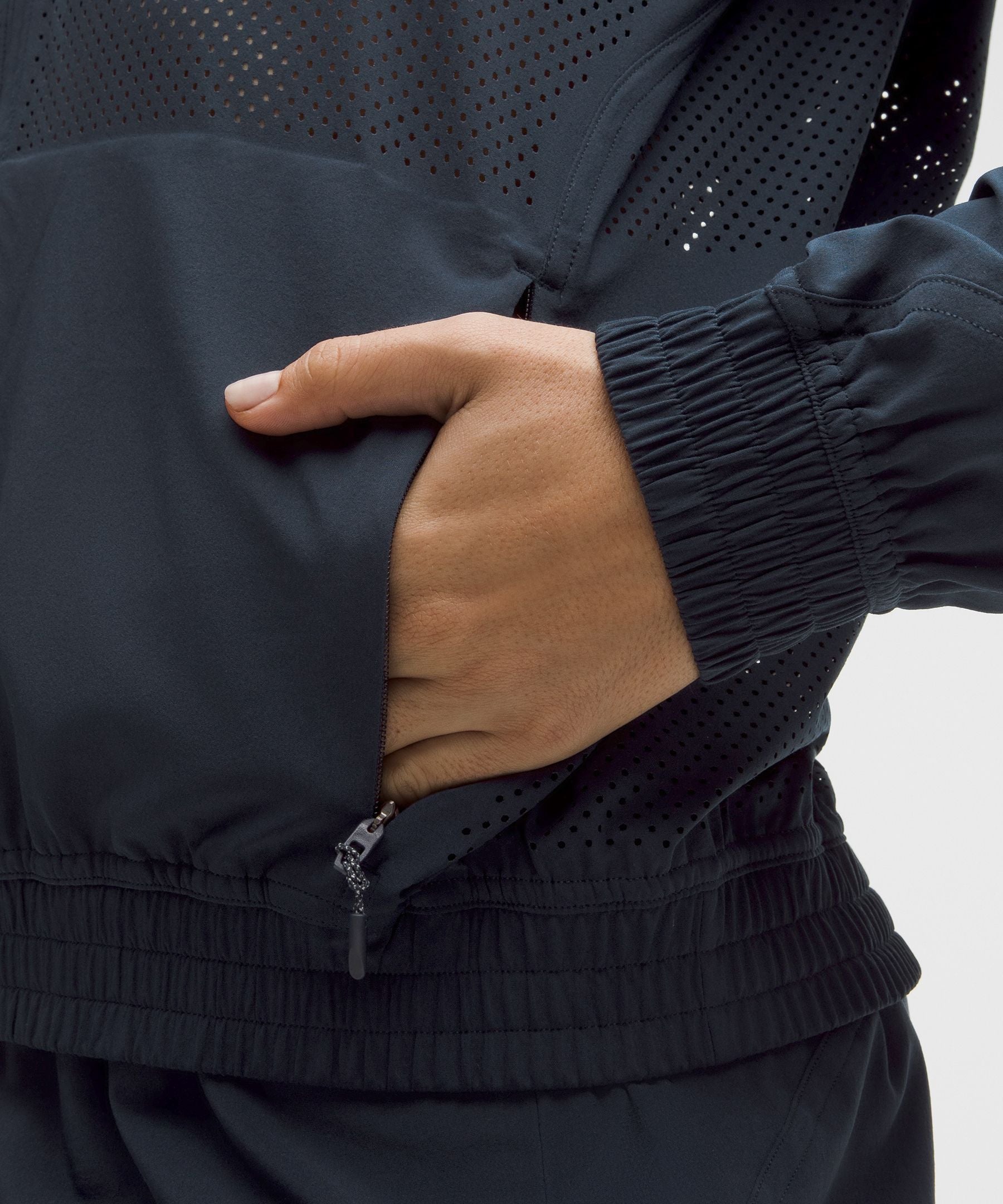 Lululemon Adapted State Track Jacket *Perforated Stripe