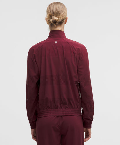 Lululemon Adapted State Track Jacket *Perforated Stripe