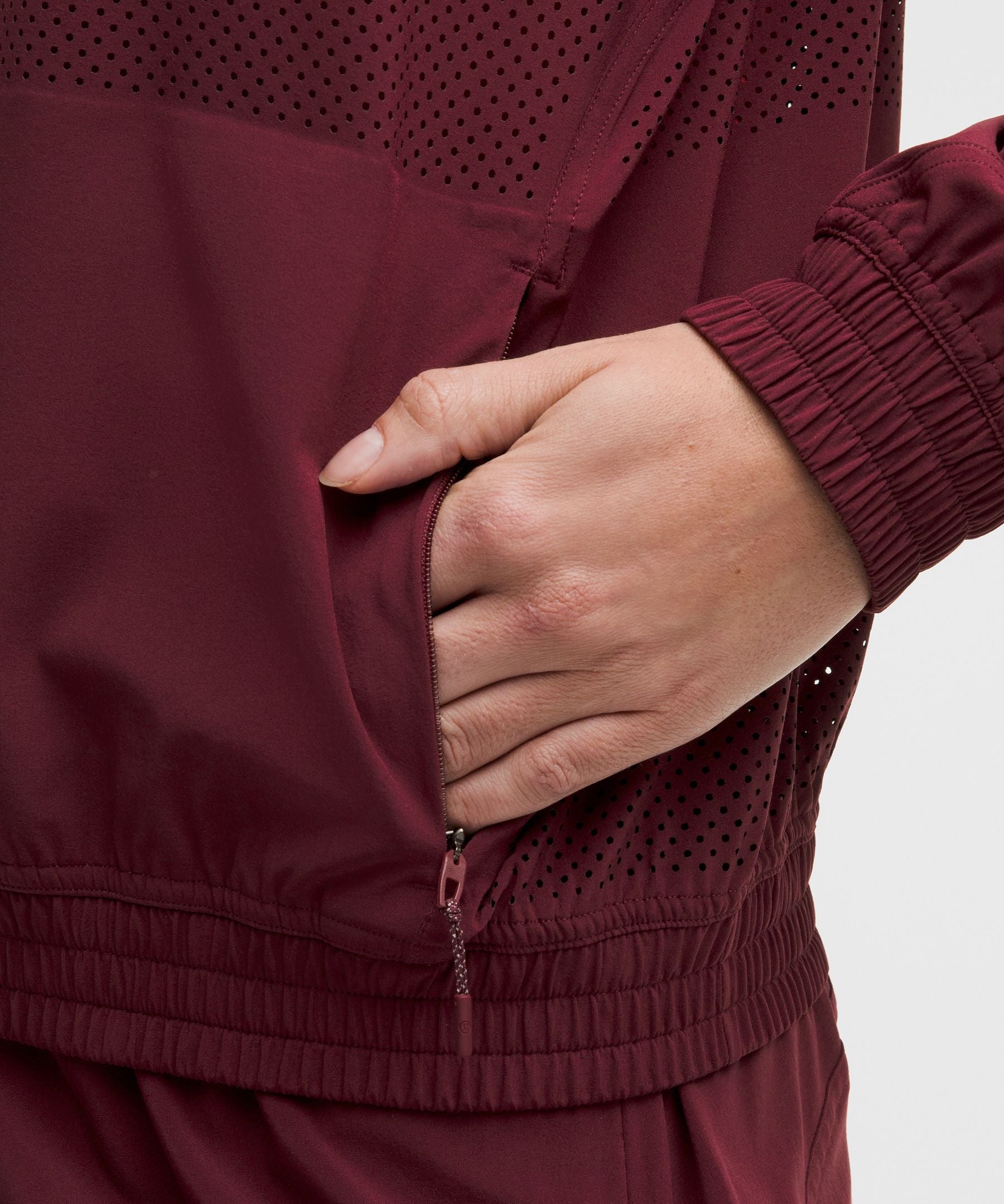 Lululemon Adapted State Track Jacket *Perforated Stripe