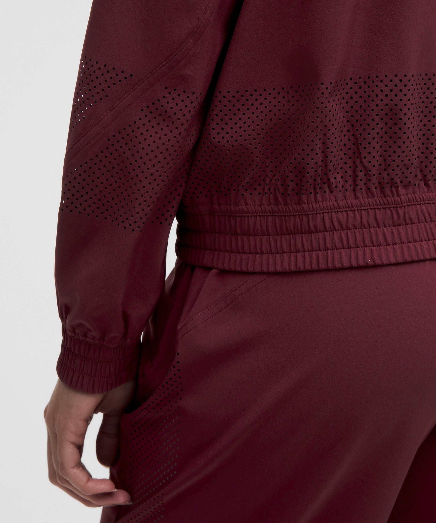 Lululemon Adapted State Track Jacket *Perforated Stripe