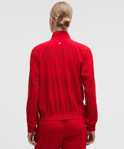 Lululemon Adapted State Track Jacket *Perforated Stripe