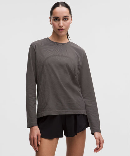 Lululemon Women's Swiftly Relaxed Long-Sleeve Shirt Hip Length *Updated Fit