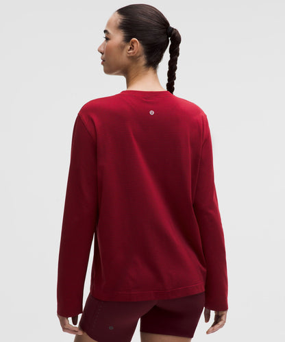 Lululemon Women's Swiftly Relaxed Long-Sleeve Shirt Hip Length *Updated Fit