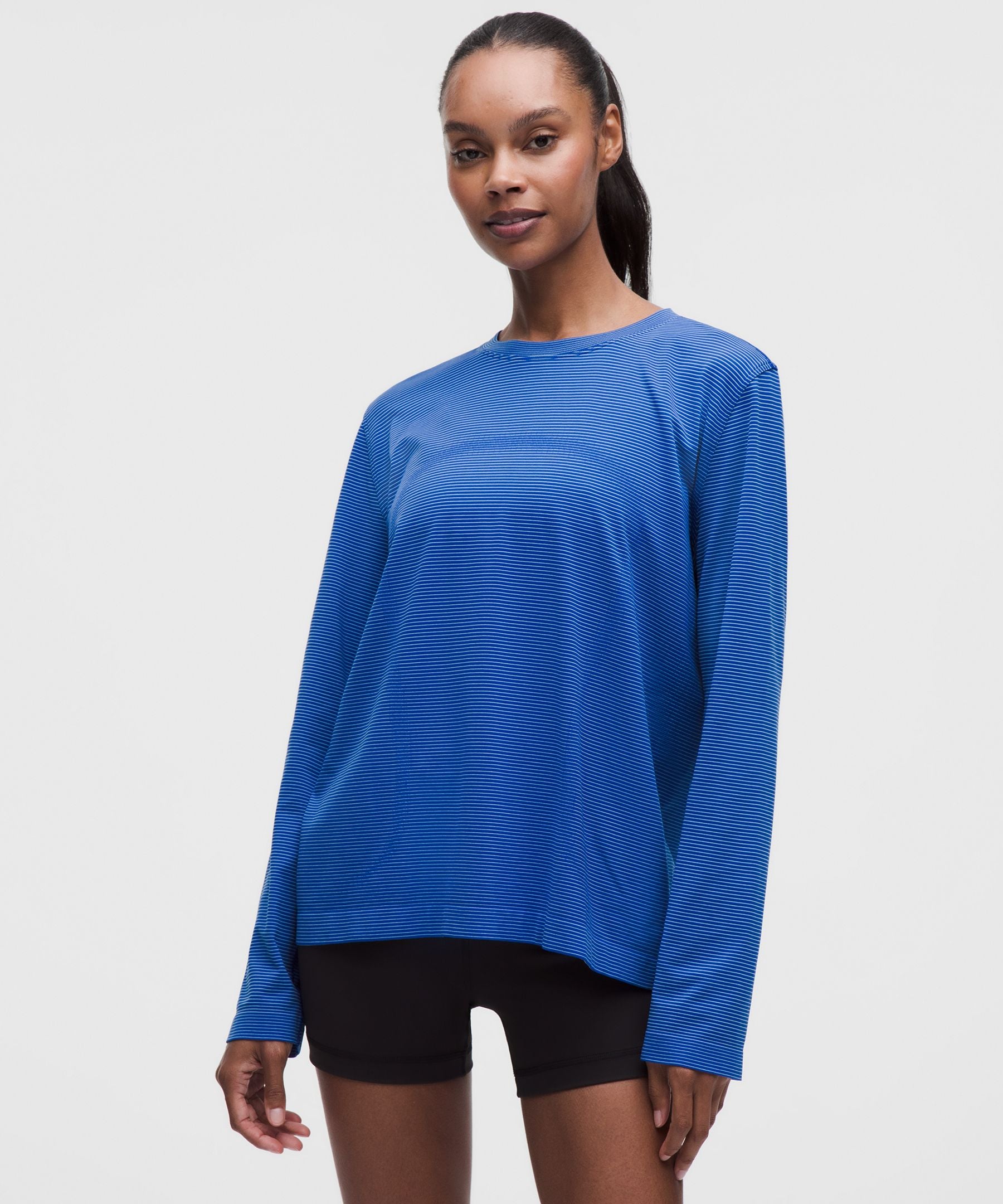 Lululemon Women's Swiftly Relaxed Long-Sleeve Shirt Hip Length *Updated Fit