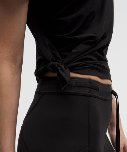 Lululemon Women's Side-Ruched Running Short-Sleeve Shirt