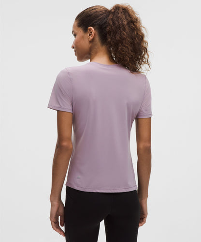 Lululemon Women's Side-Ruched Running Short-Sleeve Shirt