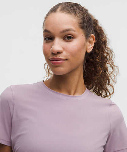 Lululemon Women's Side-Ruched Running Short-Sleeve Shirt