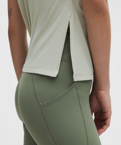 Lululemon Women's Side-Ruched Running Short-Sleeve Shirt