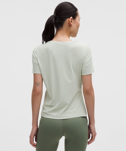 Lululemon Women's Side-Ruched Running Short-Sleeve Shirt