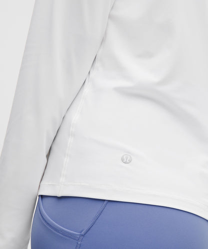 Lululemon Women's UV-Protective Side Ruched Running Long Sleeve