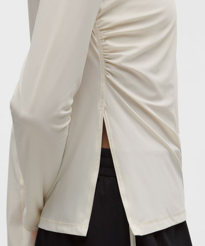 Lululemon Women's UV-Protective Side Ruched Running Long Sleeve