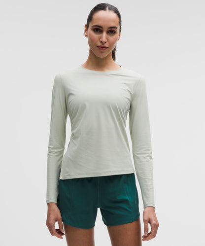 Lululemon Women's UV-Protective Side Ruched Running Long Sleeve