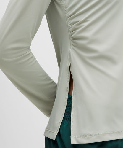 Lululemon Women's UV-Protective Side Ruched Running Long Sleeve