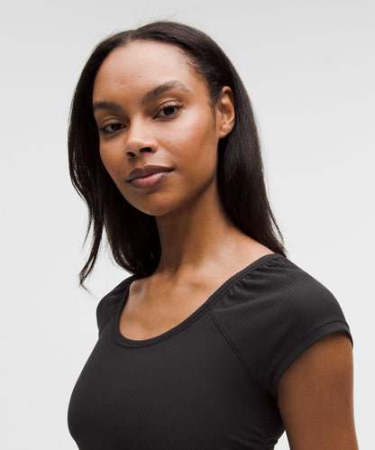 Lululemon Women's All It Takes Gathered Scoopneck T-Shirt