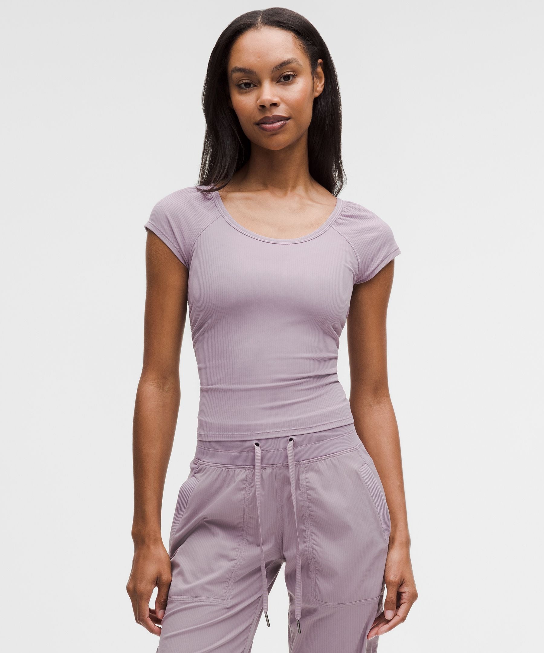 Lululemon Women's All It Takes Gathered Scoopneck T-Shirt