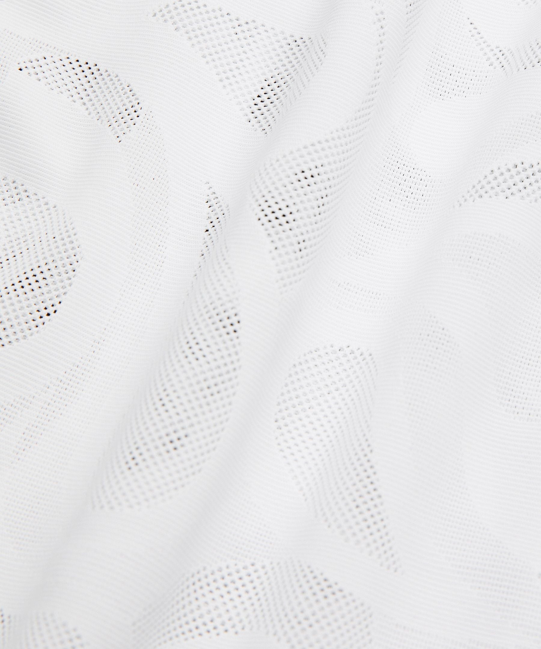 Lululemon Paisley-Mesh High-Neck Tennis Polo Shirt