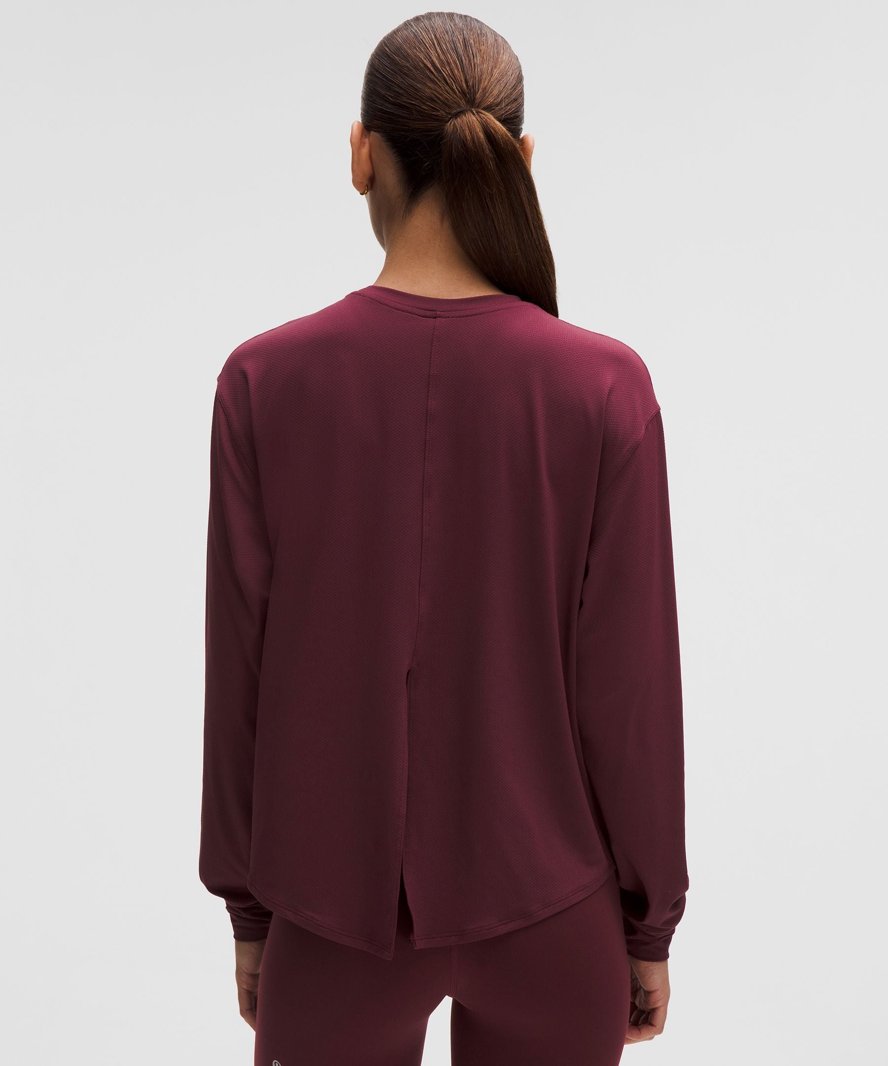 Lululemon Women's All-Sport Tie-Back Long-Sleeve Shirt