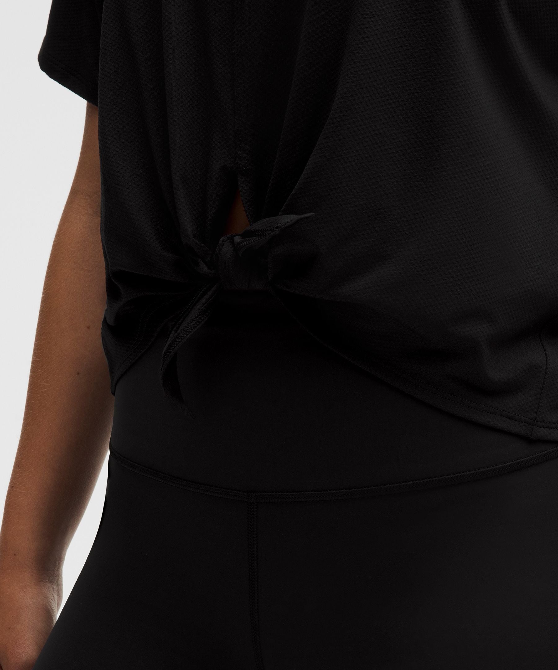 Lululemon Women's All-Sport Tie-Front Short-Sleeve Shirt