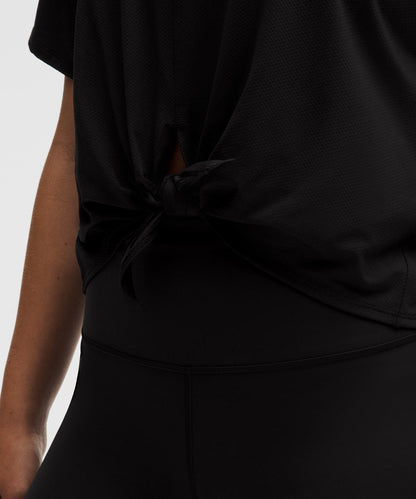 Lululemon Women's All-Sport Tie-Front Short-Sleeve Shirt