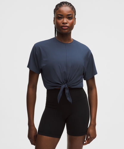Lululemon Women's All-Sport Tie-Front Short-Sleeve Shirt