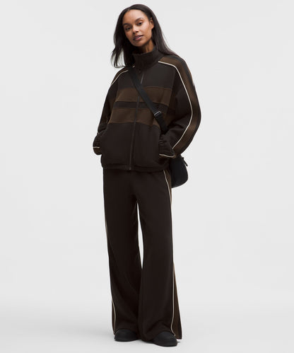 Lululemon Women's Steady State Oversized Funnel Full Zip *Stripe