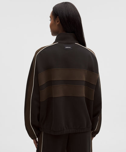 Lululemon Women's Steady State Oversized Funnel Full Zip *Stripe