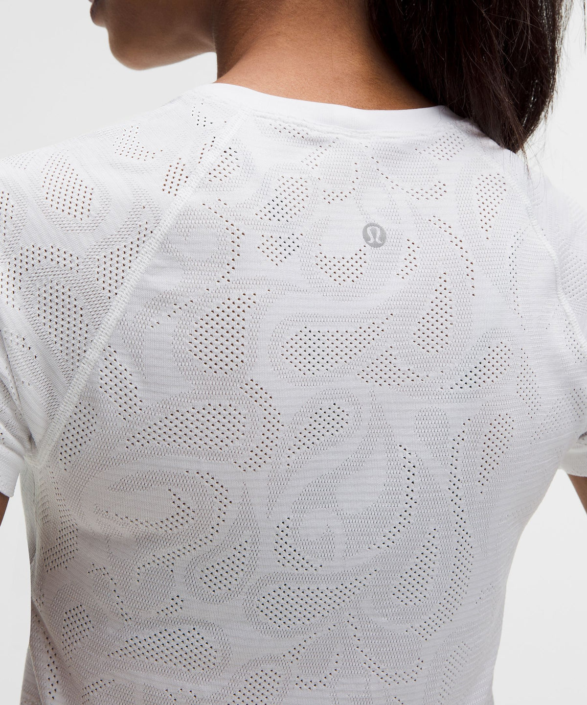 Lululemon Women's Swiftly Tech Short-Sleeve Shirt 2.0 Waist Length *Paisley