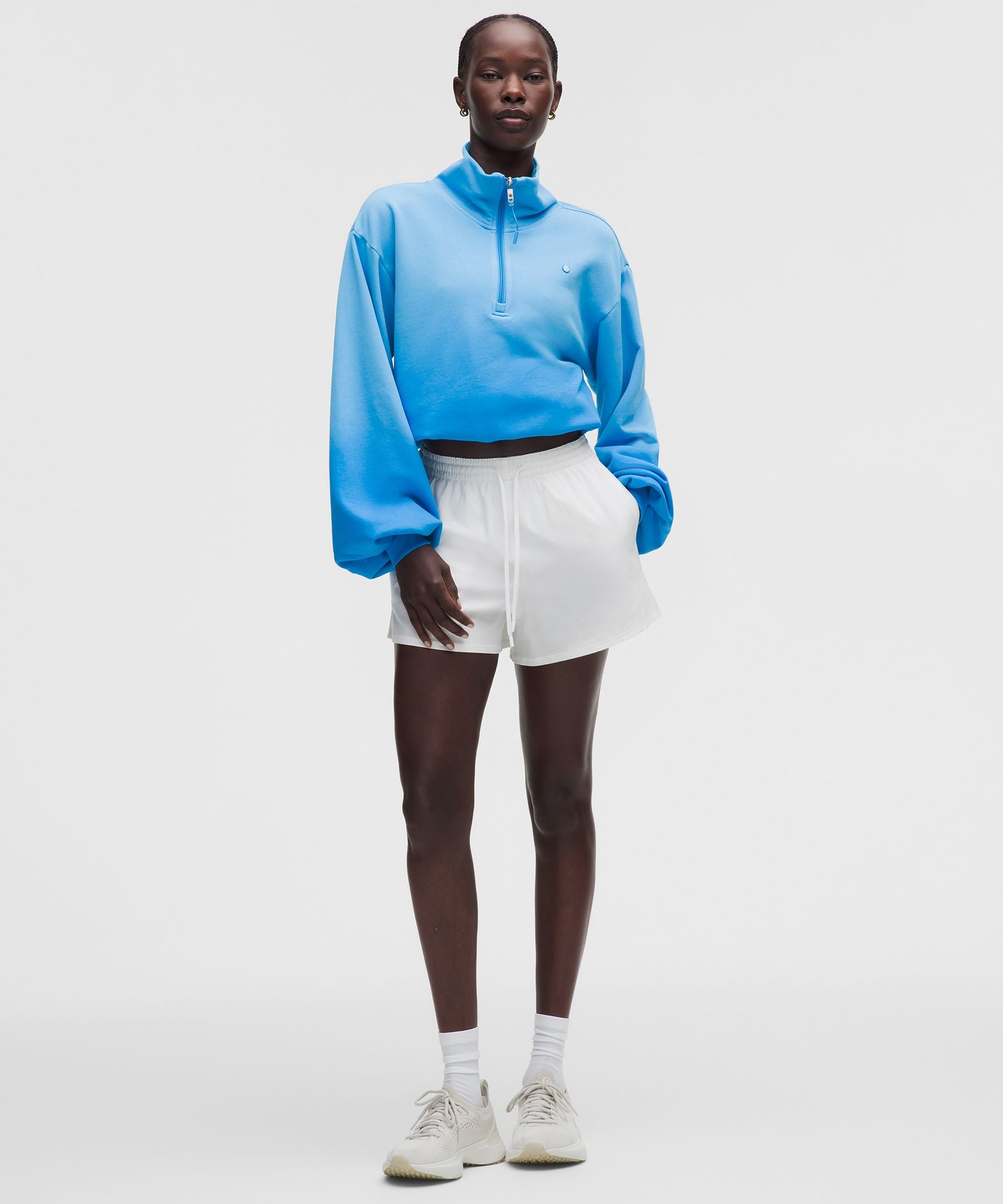 Lululemon Cotton Terry Tennis Half Zip *Wash