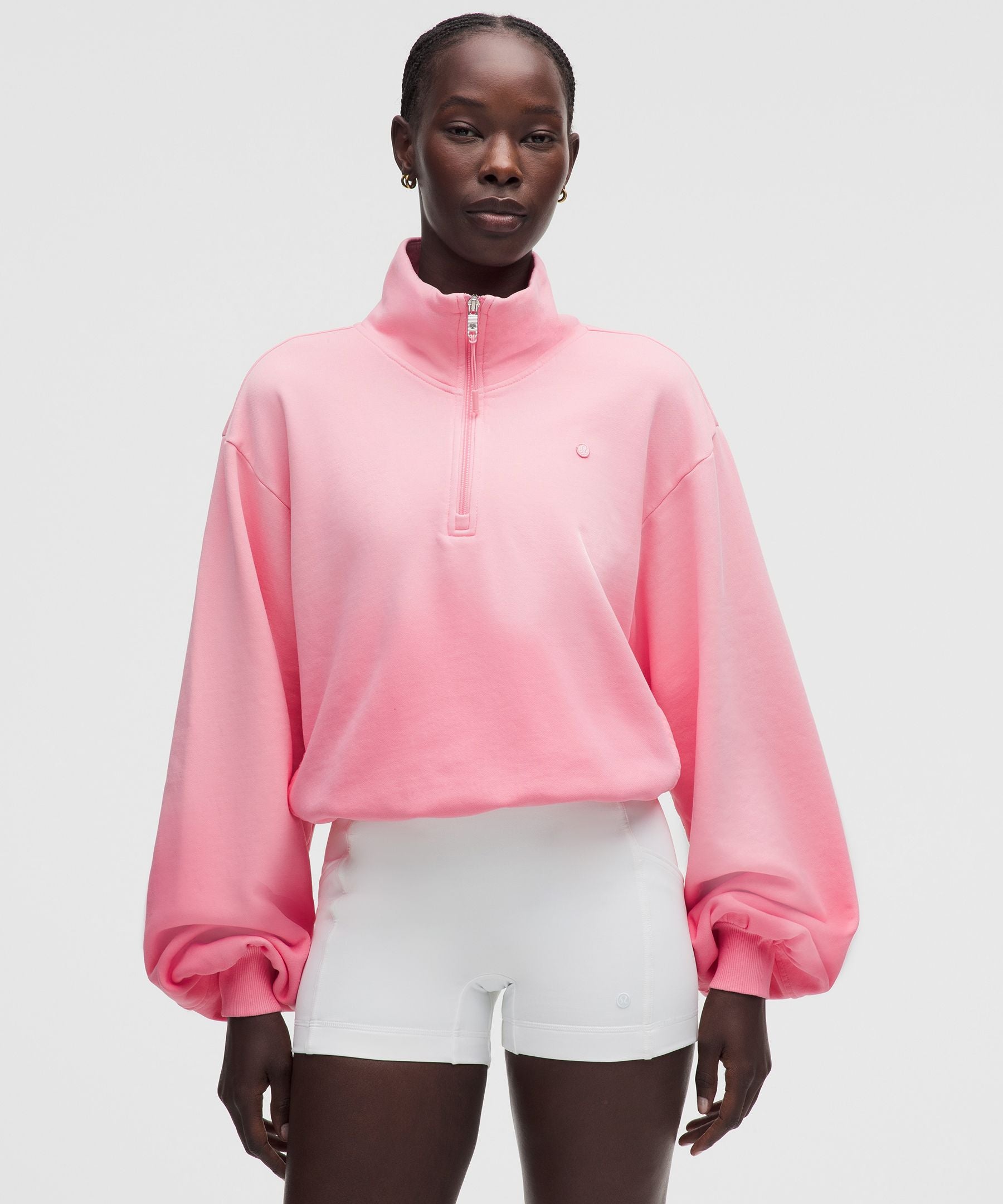 Lululemon Cotton Terry Tennis Half Zip *Wash