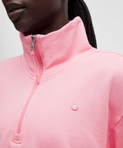 Lululemon Cotton Terry Tennis Half Zip *Wash