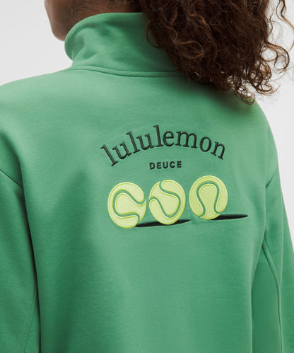 Lululemon Cotton Terry Tennis Half Zip *Deuce